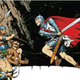 Part of the cover art for Prince Valiant.